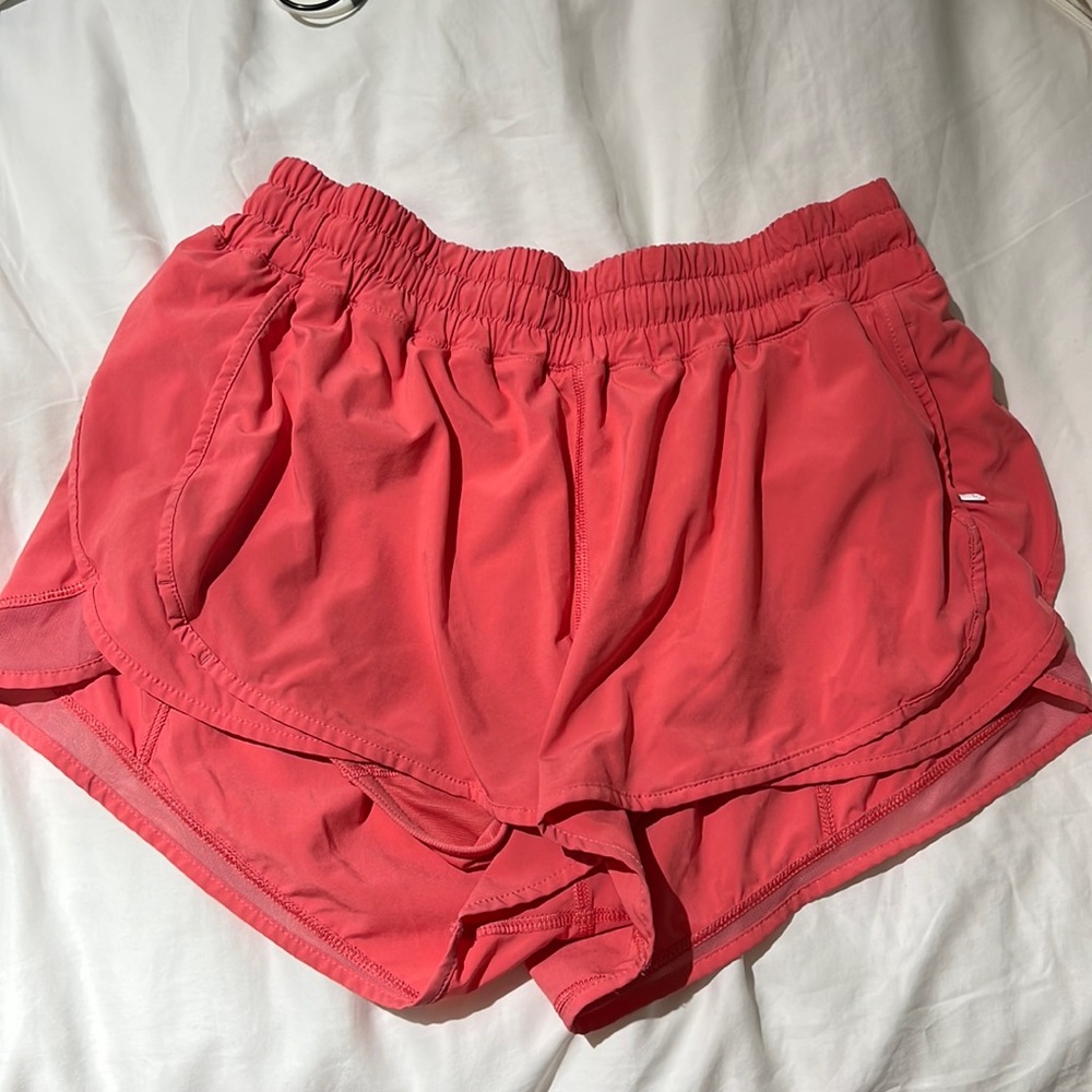 Lululemon pink shorts